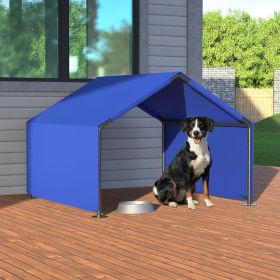 Dog Shade Shelter Outdoor Tent for Small Medium Dogs, Waterproof Sun Protection Pet House for Dogs, Small Animals and Livestock, Blue Dog Shade Shelter Outdoor Tent for Small Medium Dogs, Waterproof Sun Protection Pet House for Dogs, Small Animals and Livestock, Blue